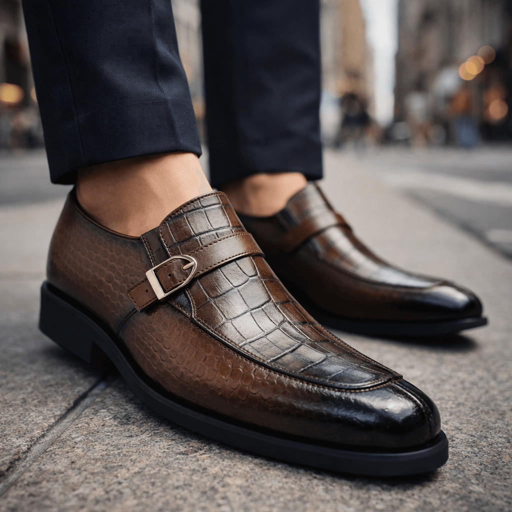 Elvano Leather Loafers