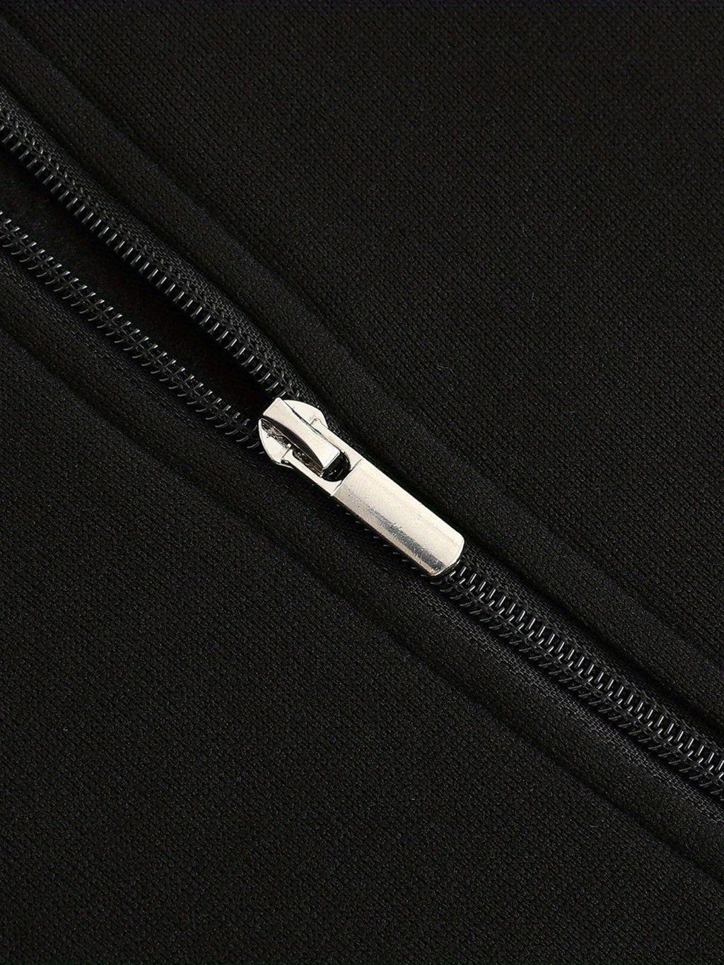 HIGH NECK ZIP HOODIE FOR MEN