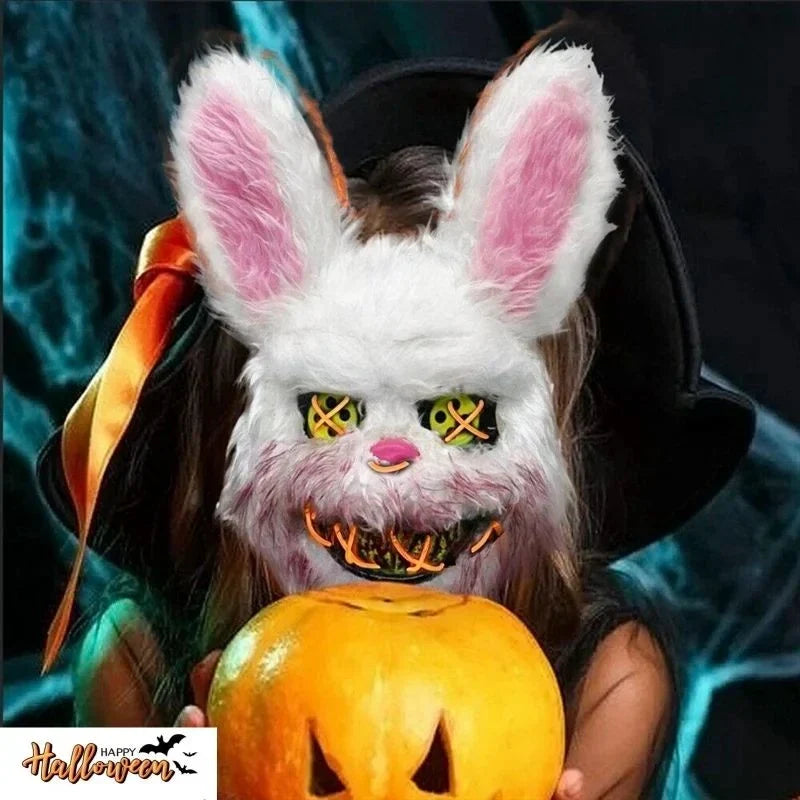 Halloween's LED Light-Up Eyes Mask | Rabbit or Bear Design