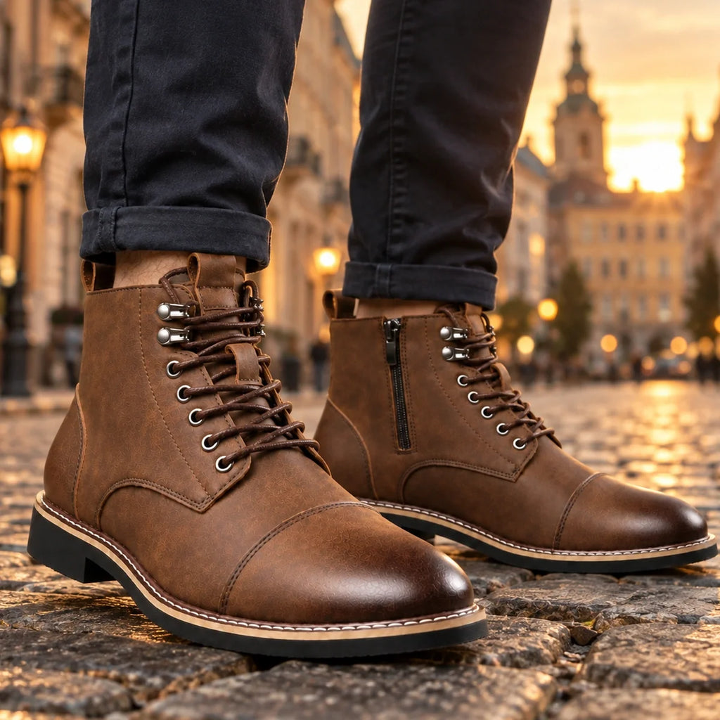 Dunbar Cap Toe Boots