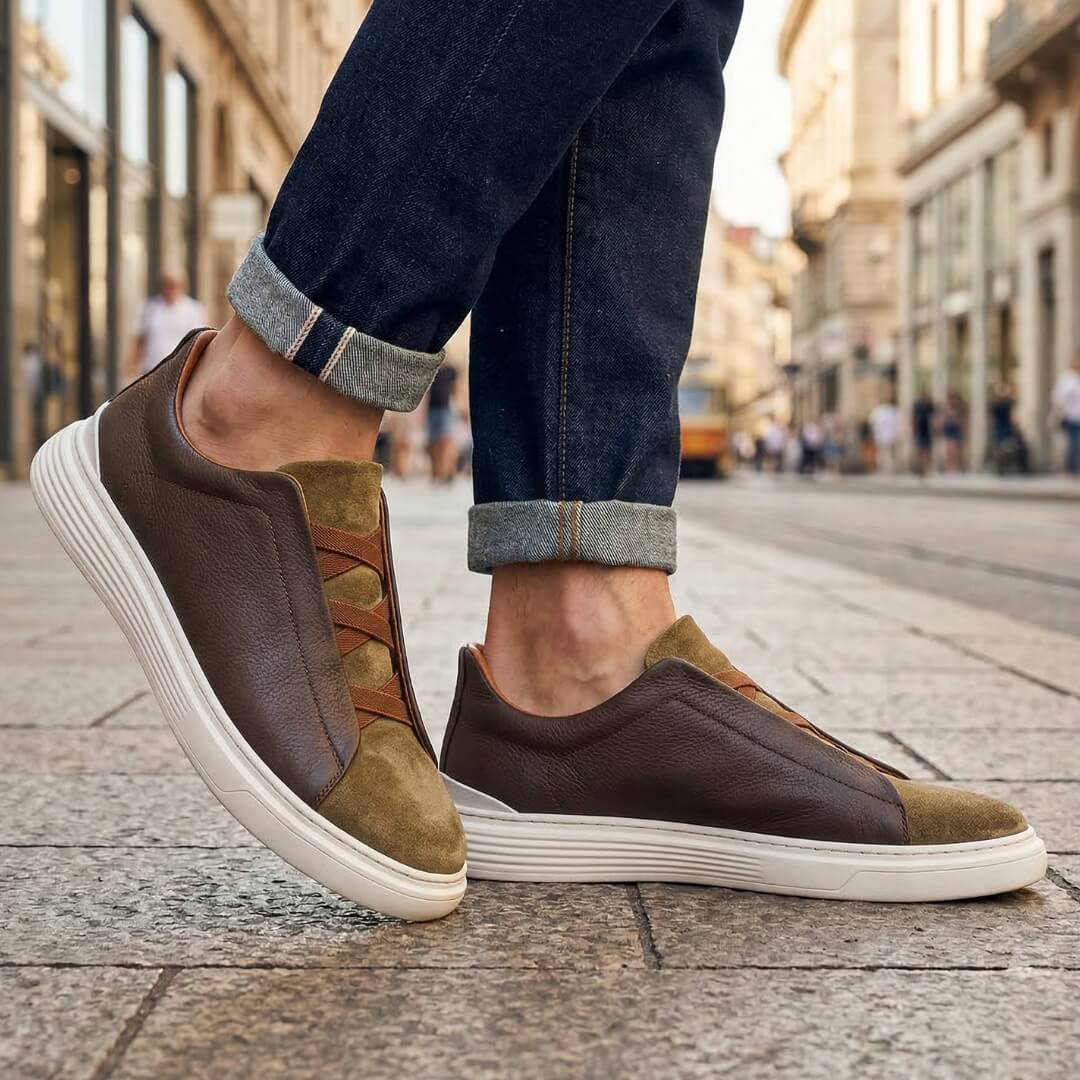 Everett Leather Sneakers