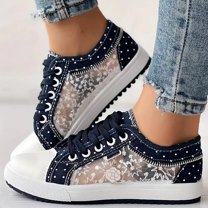 Women's Orthopedic Sneakers with Wide Toe Box and Arch Support