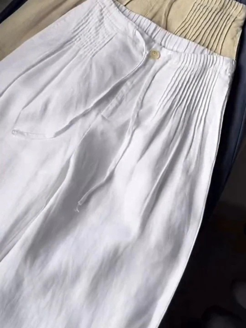 Eva's Boutique | Flowy Wide-Leg Trousers