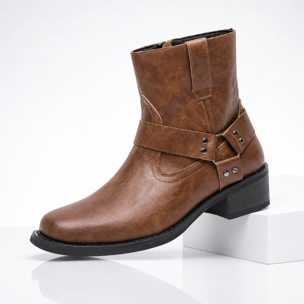 Barlow Leather Ankle Boots