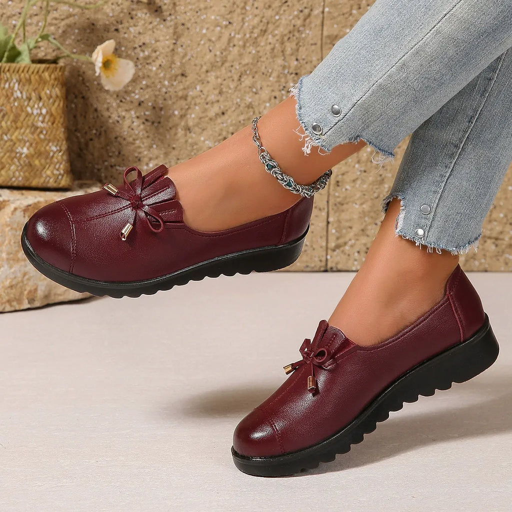 Paisley - Elegant Leather Loafers