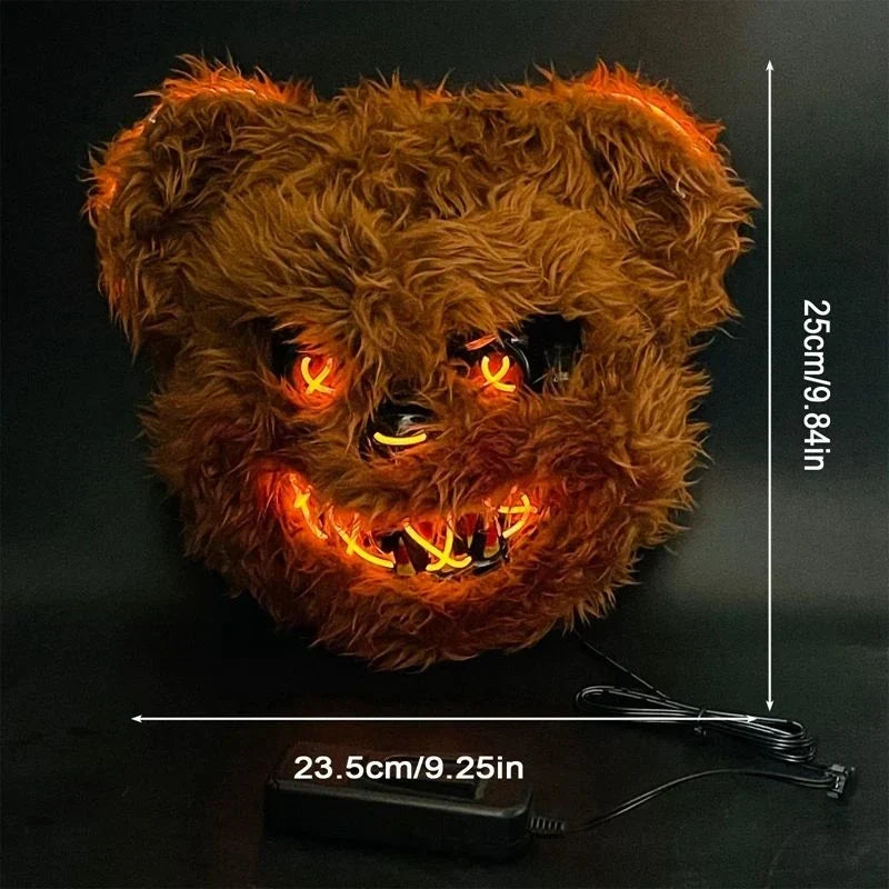 Halloween's LED Light-Up Eyes Mask | Rabbit or Bear Design