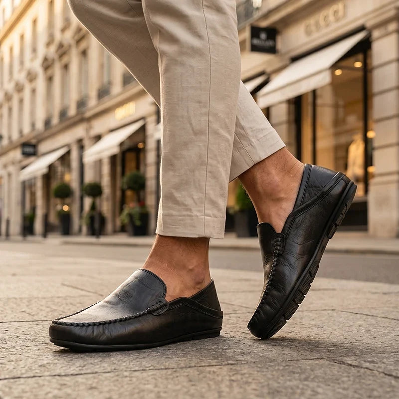 Tristan Leather Loafers