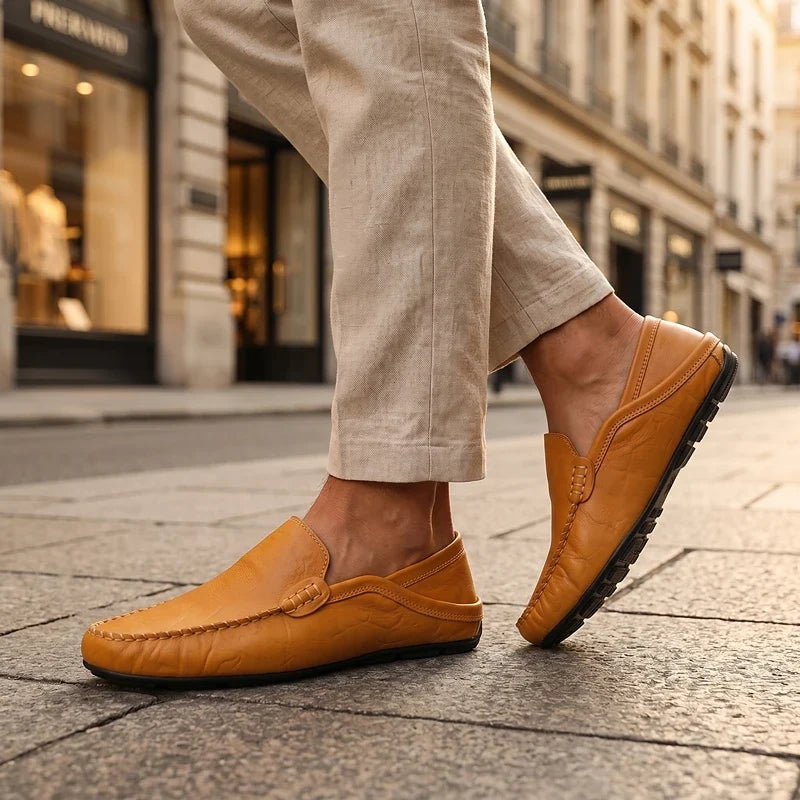 Tristan Leather Loafers