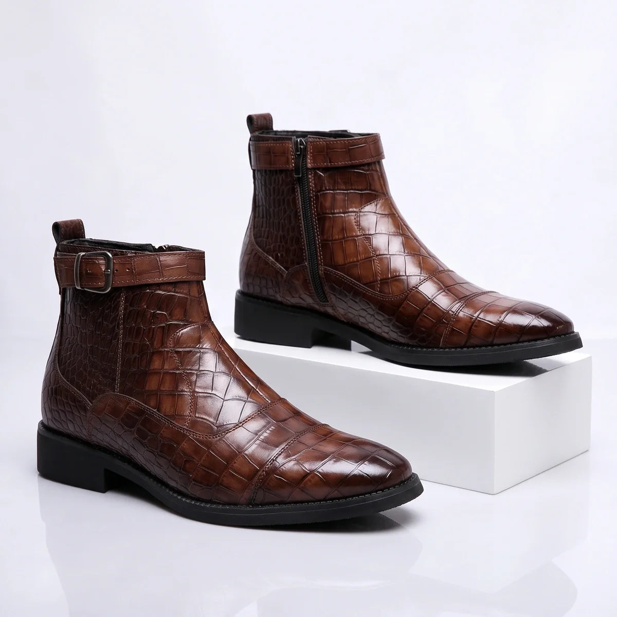 Ellsworth Croc Zip Boots