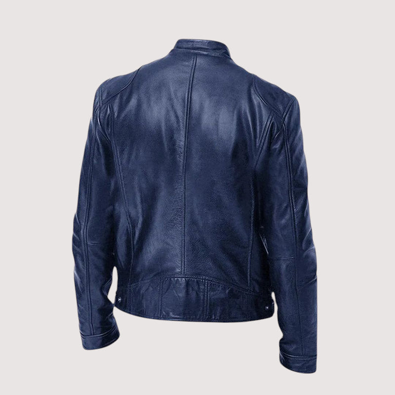 ELEGANT LEATHER JACKET FOR MEN