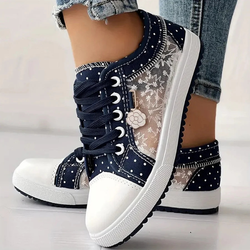 Women's Orthopedic Sneakers with Wide Toe Box and Arch Support