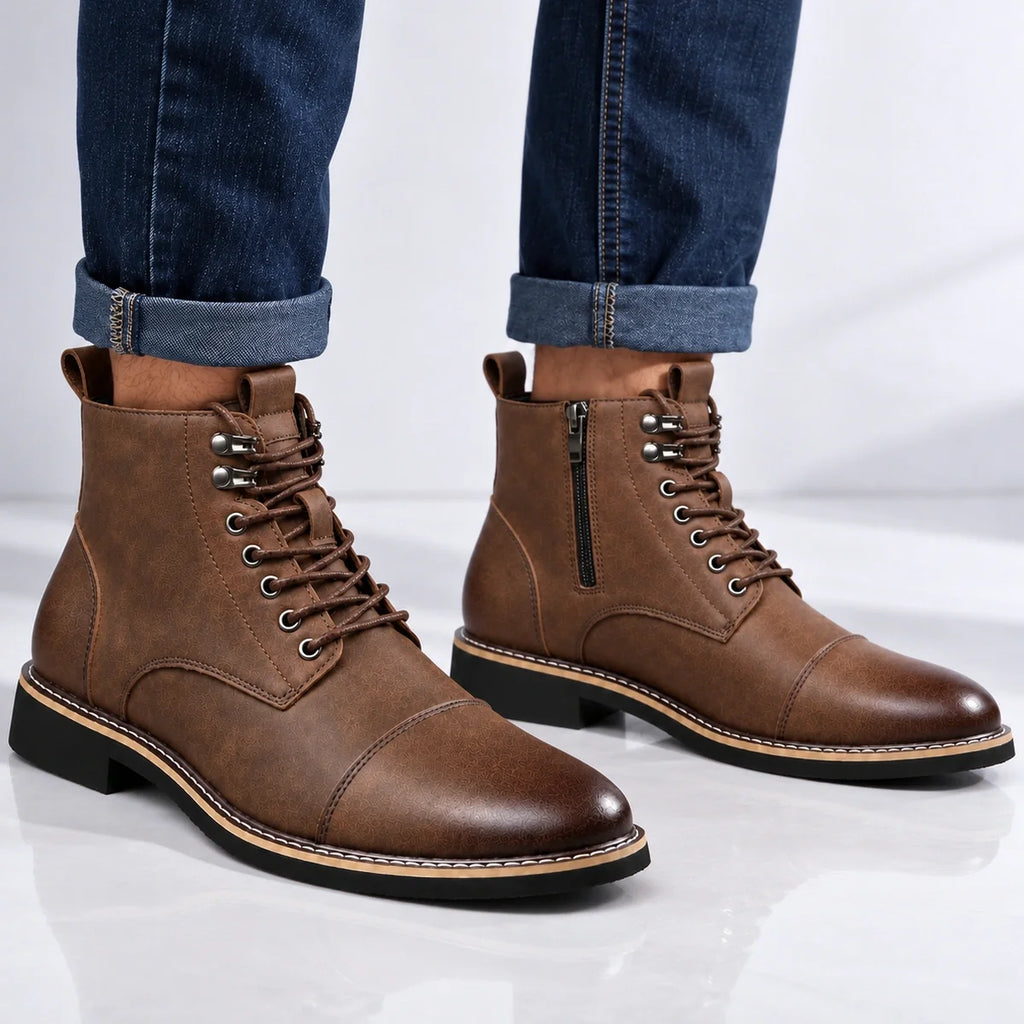 Dunbar Cap Toe Boots