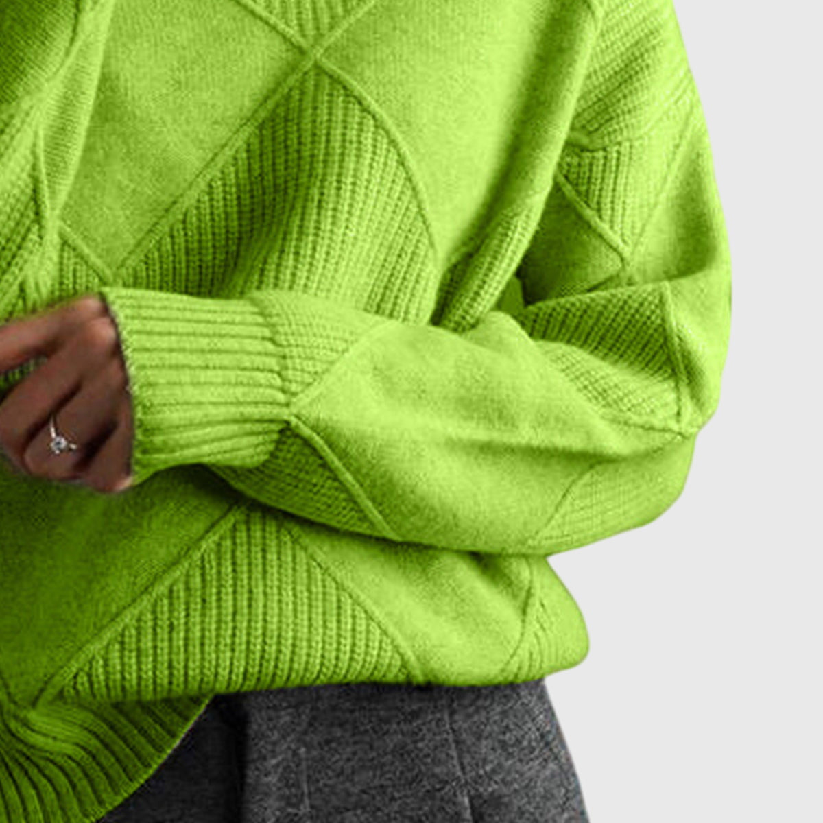Angela™ - Turtleneck Sweater