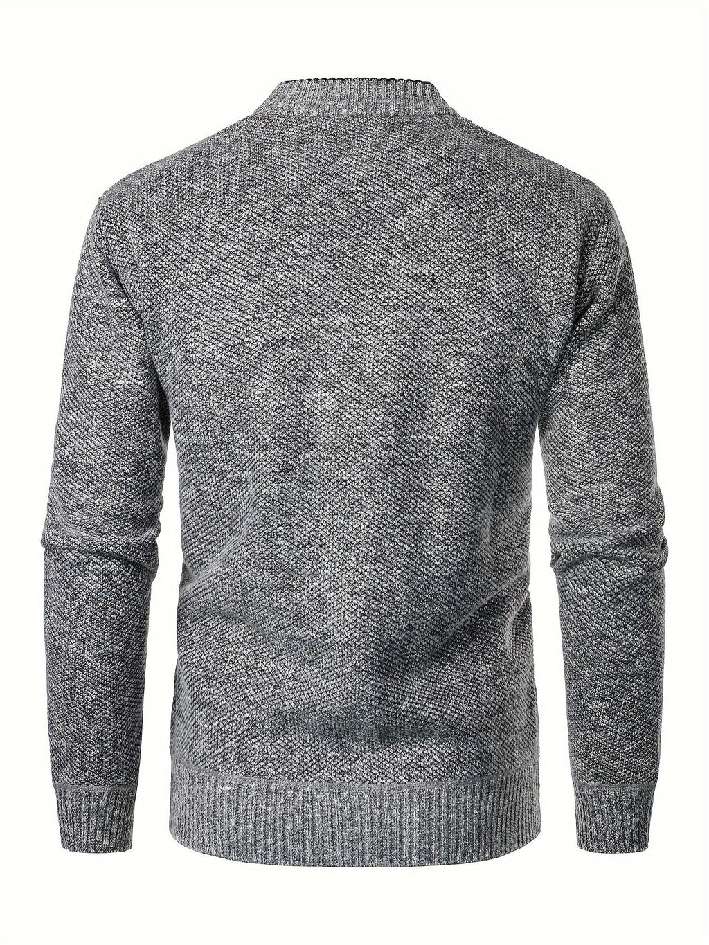 FLEECE V NECK CARDIGAN FOR MEN