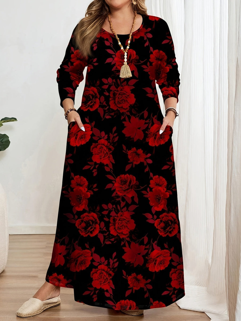 Grace | Floral Maxi Dress