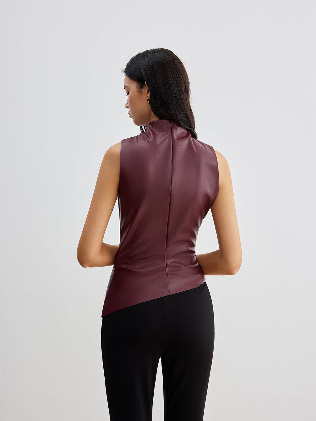 Ella | Women’s Summer Sleeveless Chic High Neck Top