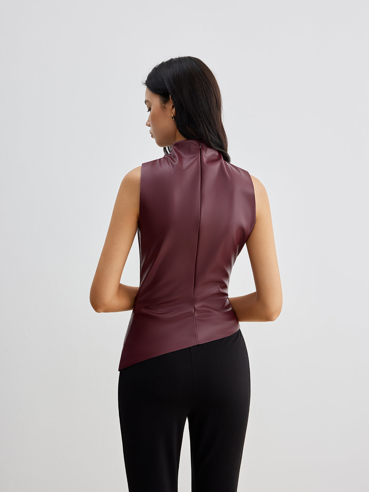 Ella | Women’s Summer Sleeveless Chic High Neck Top
