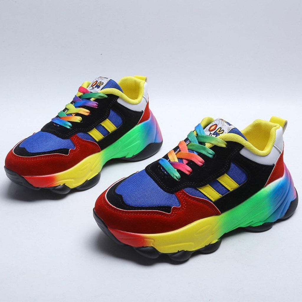 Women's Orthopedic Sneakers with Shock-Absorbing Cushioning and Breathable Materials