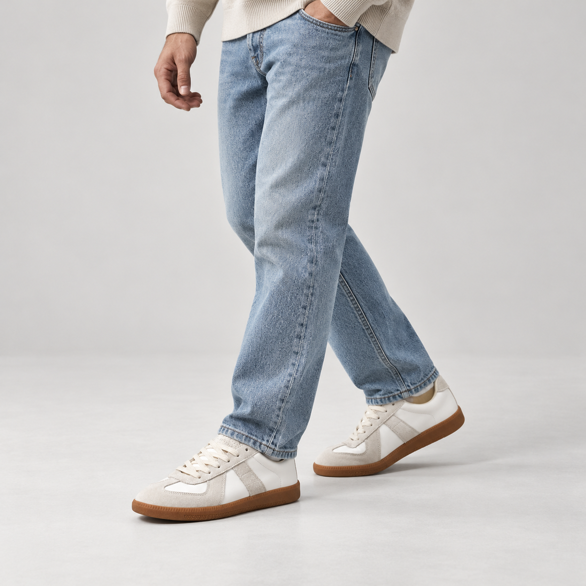 Montarello Men's Comfort Lace-Up Lightweight Casual Sneakers