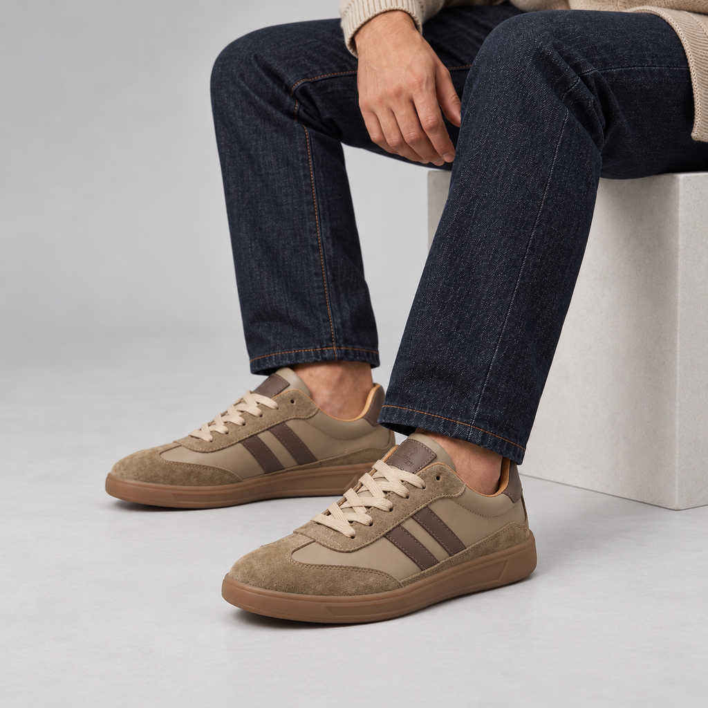 Montarello Men's Classic Retro Sneakers