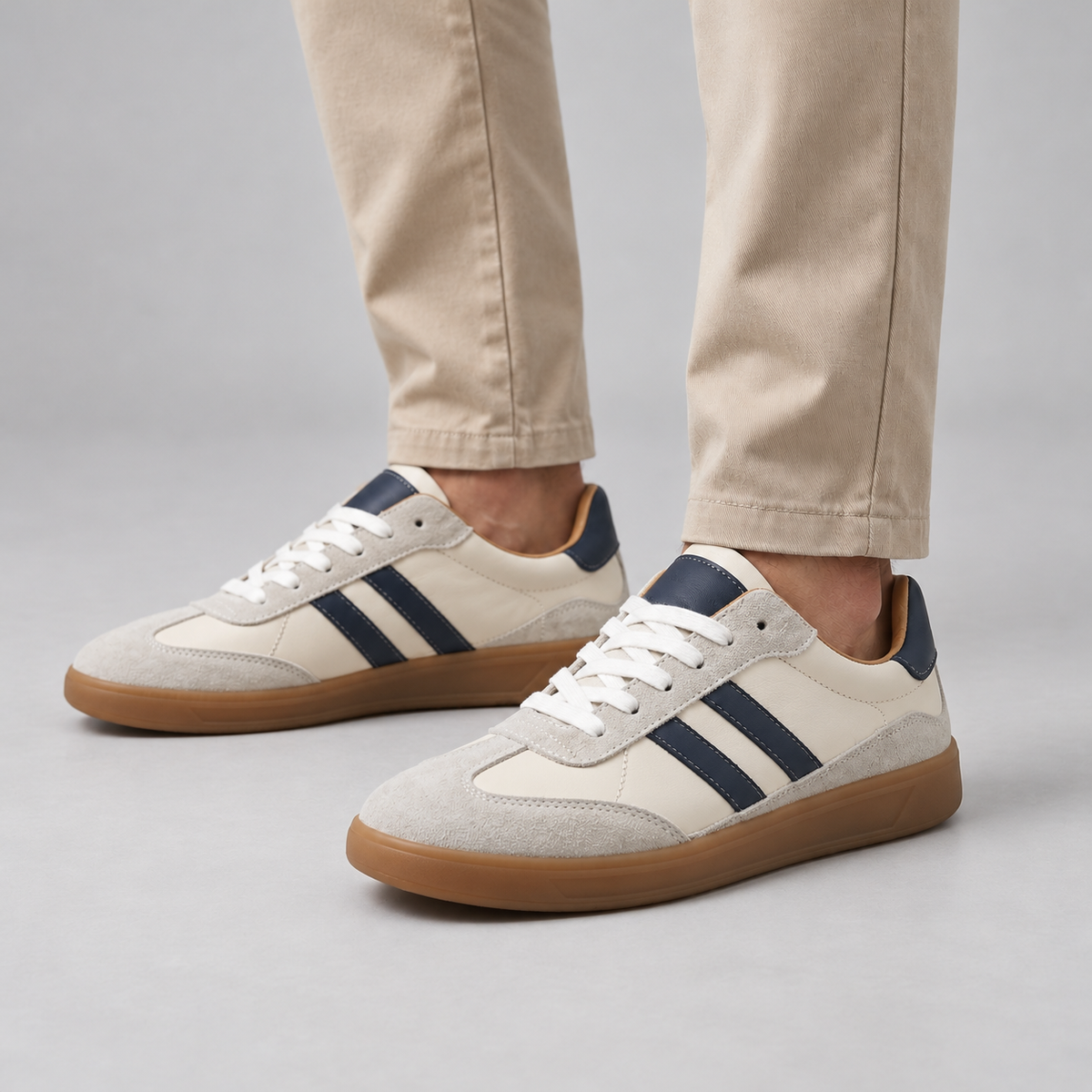 Montarello Men's Classic Retro Sneakers