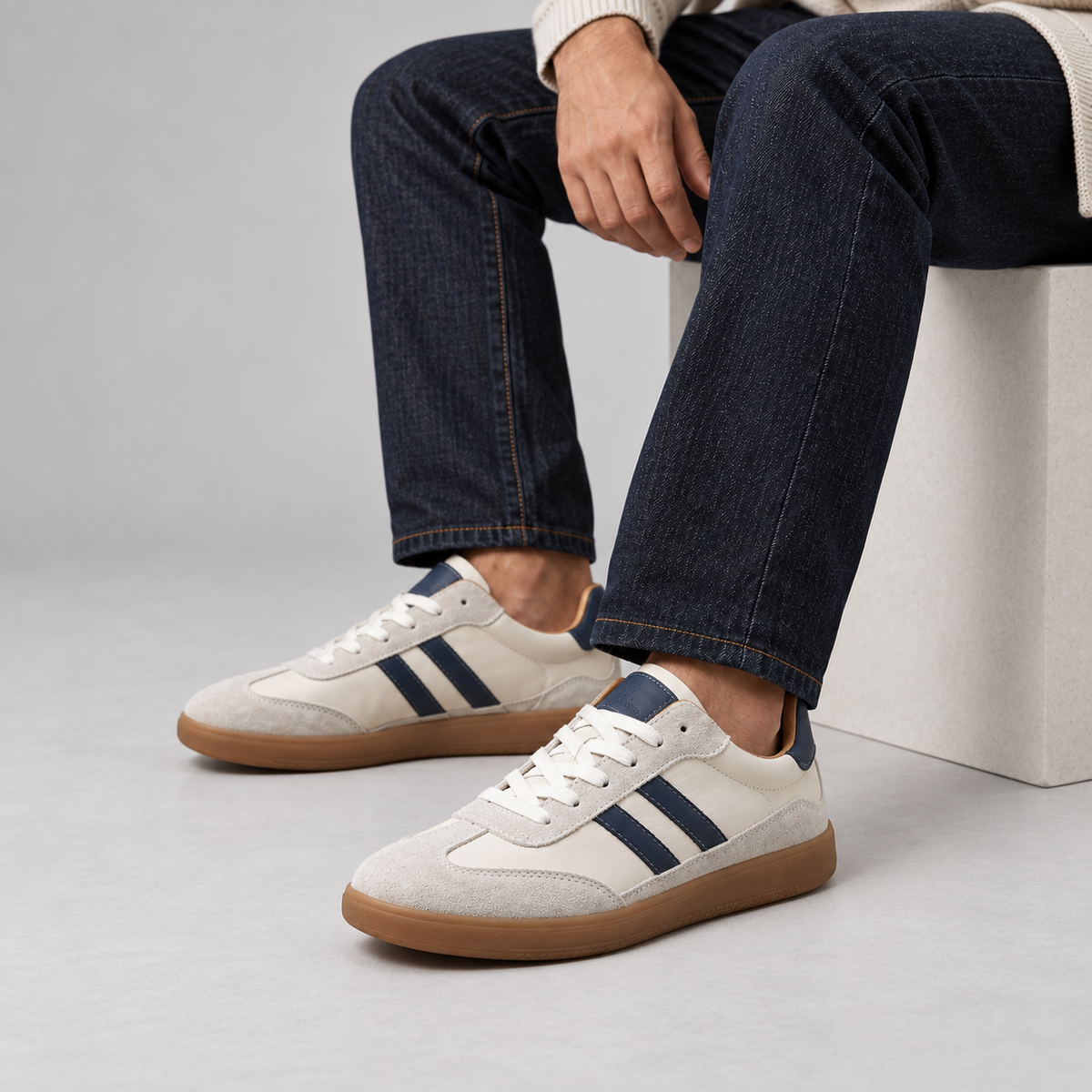 Montarello Men's Classic Retro Sneakers