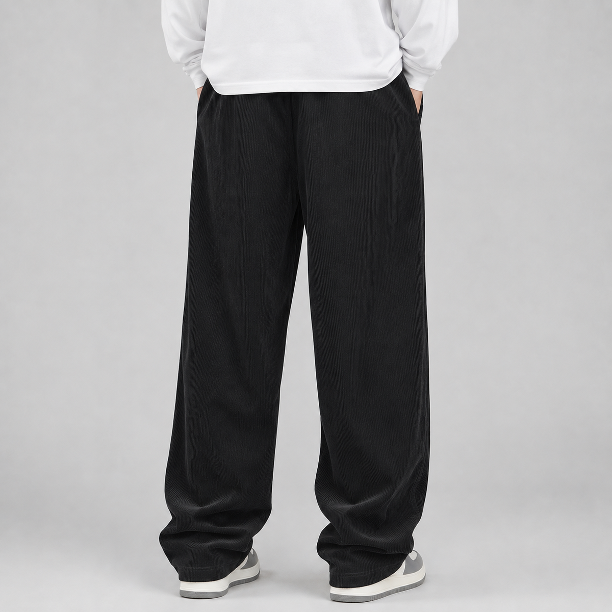 Montarello Men's Corduroy Trousers Wide Leg