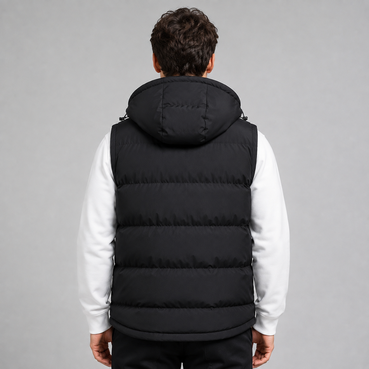 Montarello Men's Gilet Hooded Padded Bodywarmer