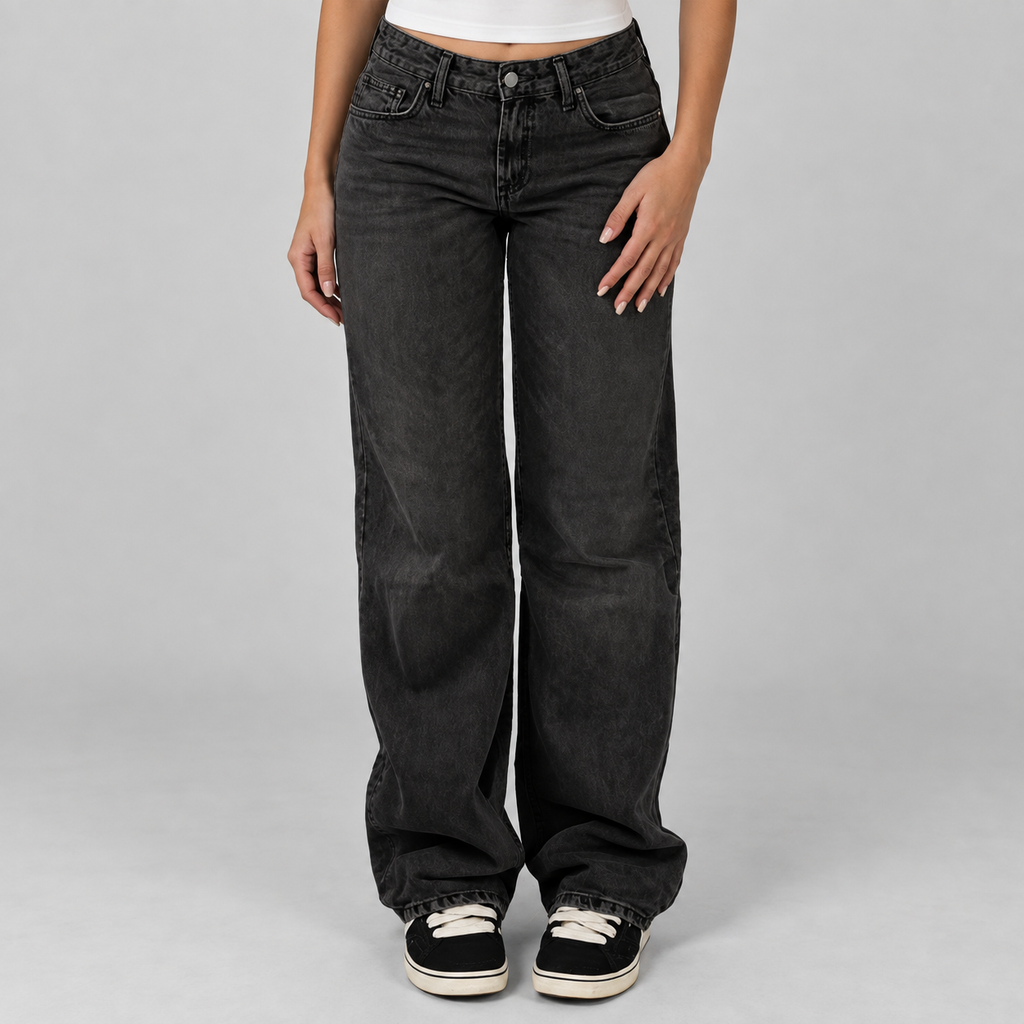 Montarello Women's Jeans Straight Leg Denim