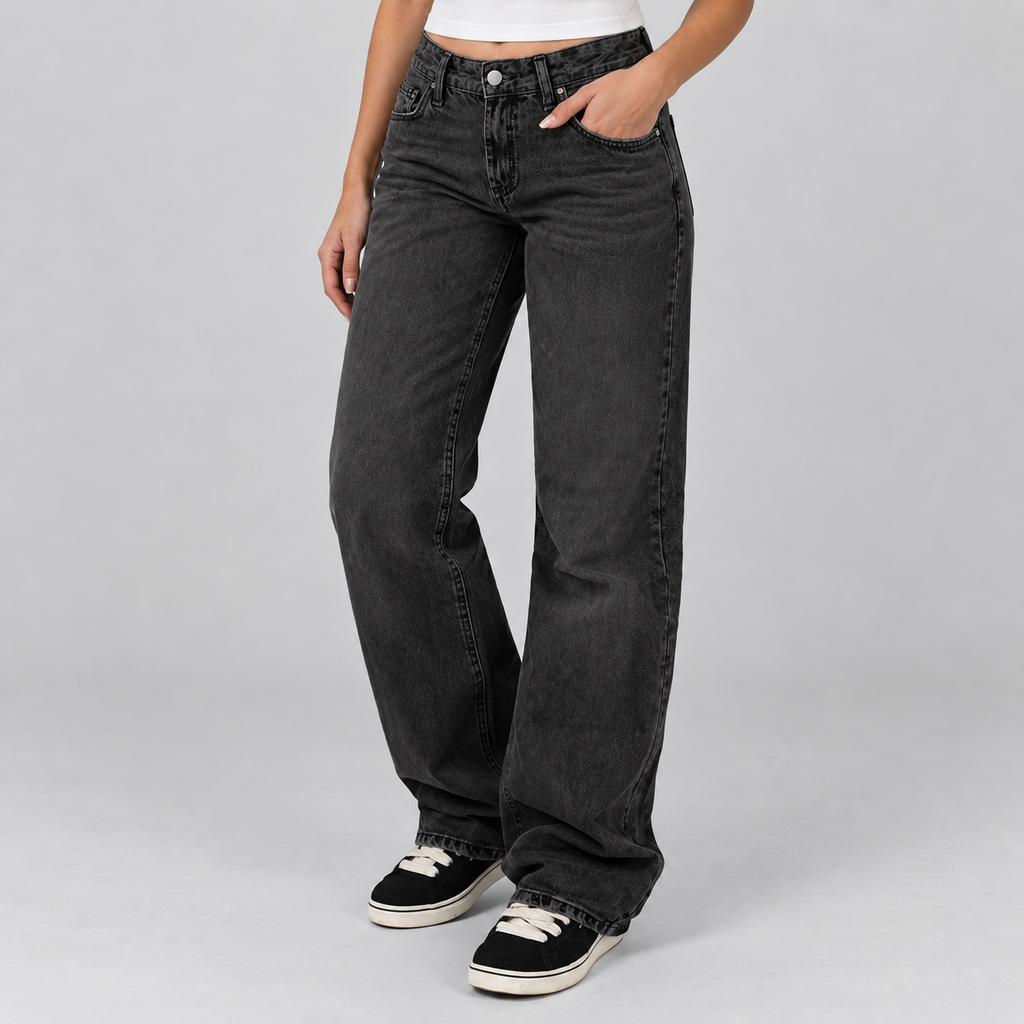 Montarello Women's Jeans Straight Leg Denim