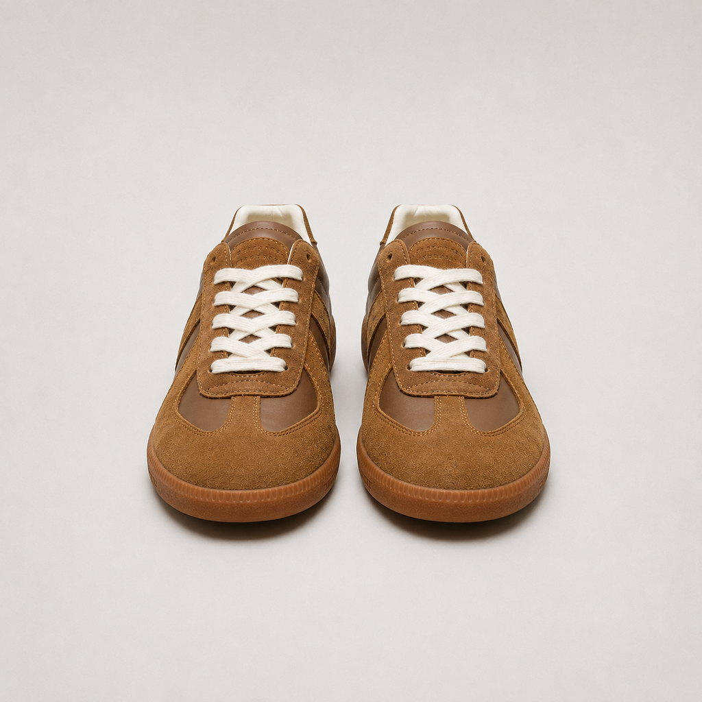 Montarello Men's Comfort Lace-Up Lightweight Casual Sneakers