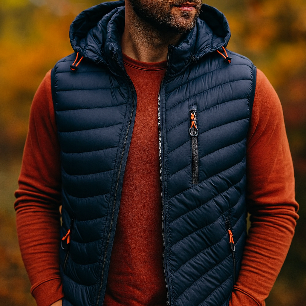 ELEGANT MENS PADDED VEST