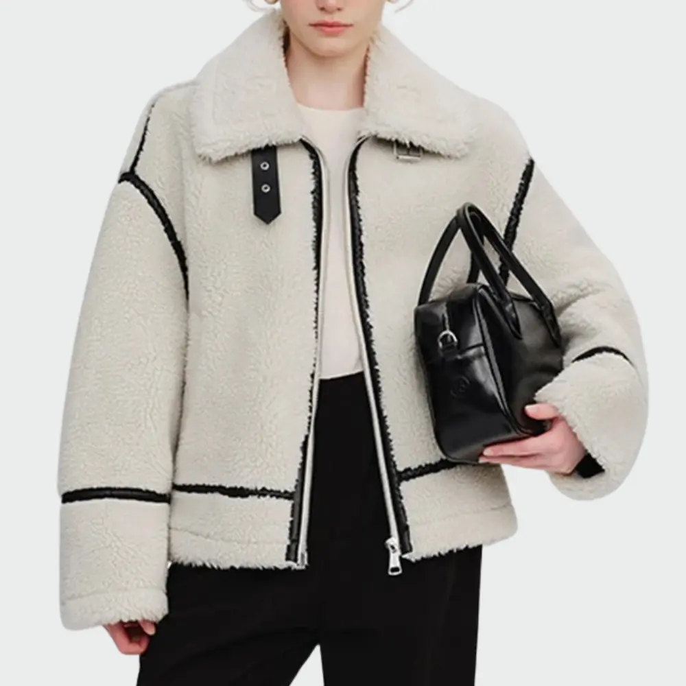 Chic Faux Fur Jacket for Stylish Comfort
