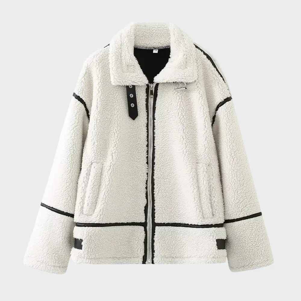 Chic Faux Fur Jacket for Stylish Comfort