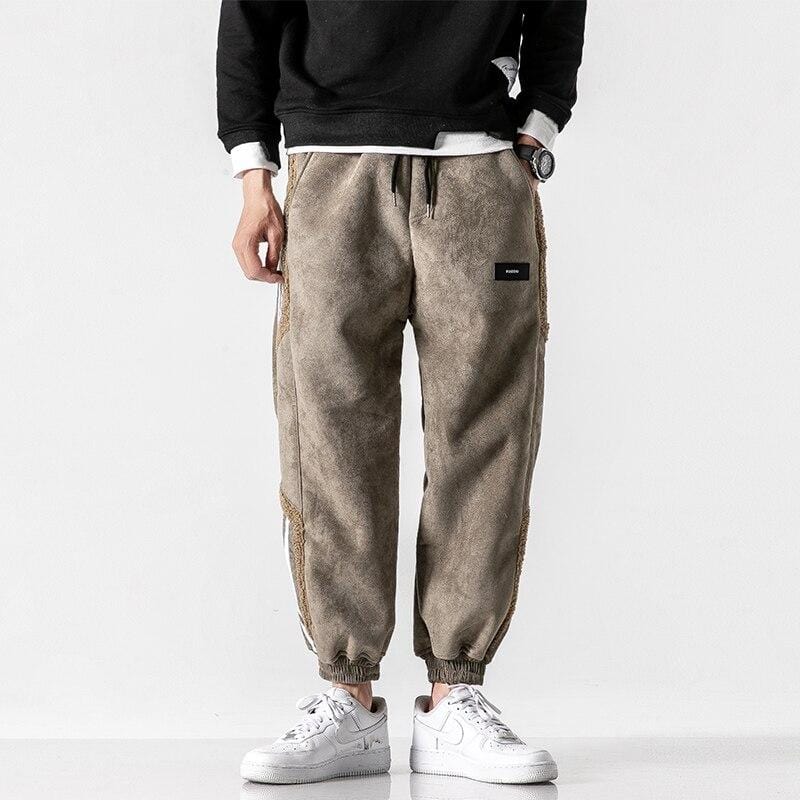 Men's Jogger Pants, Side Stripes, Elastic Cuffs, Tapered Fit