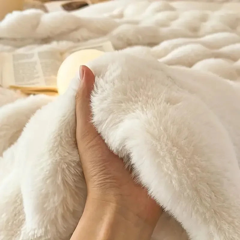 Cozy Reversible Winter Blanket for Ultimate Warmth and Comfort