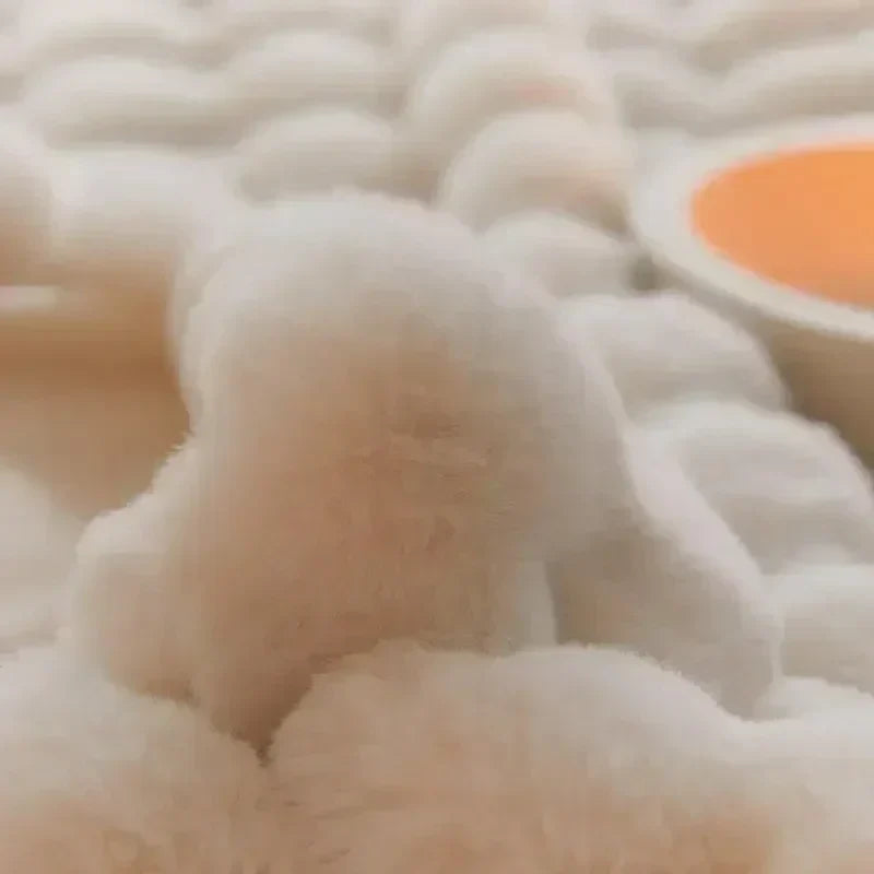 Cozy Soft Fluffy Portable Sofa Throw Blanket