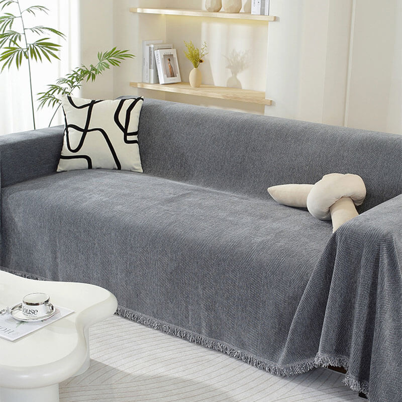 Cozy Soft Fringe Throw Blanket for Ultimate Comfort
