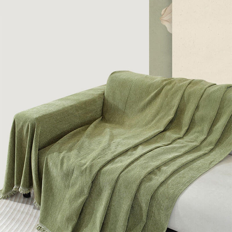 Cozy Soft Fringe Throw Blanket for Ultimate Comfort