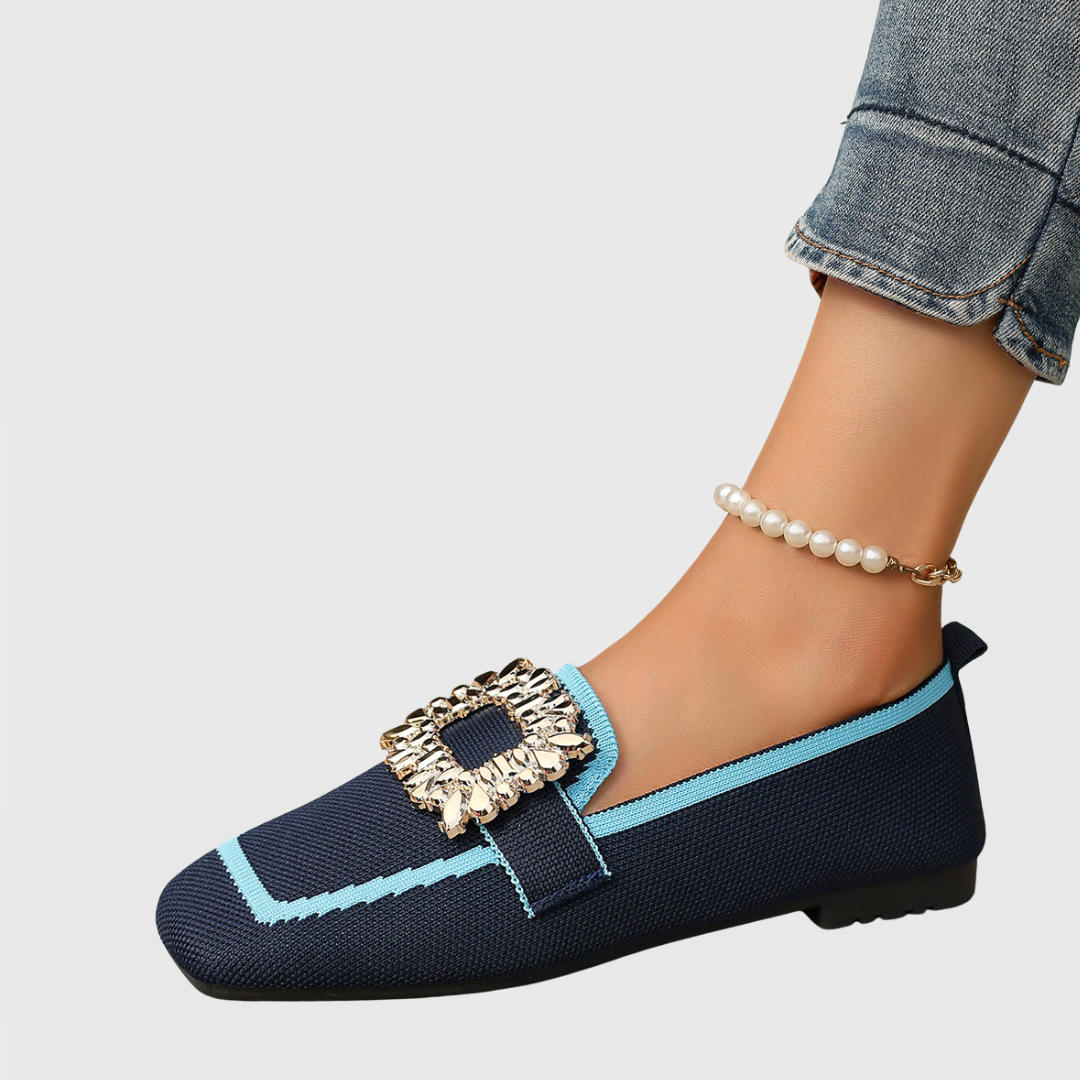 Women's Orthopedic Loafers with Cushioned Footbed and Shock-Absorbing Sole