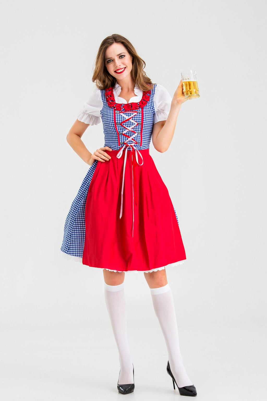 Halloween's Maid Cosplay Costume for Bar Work