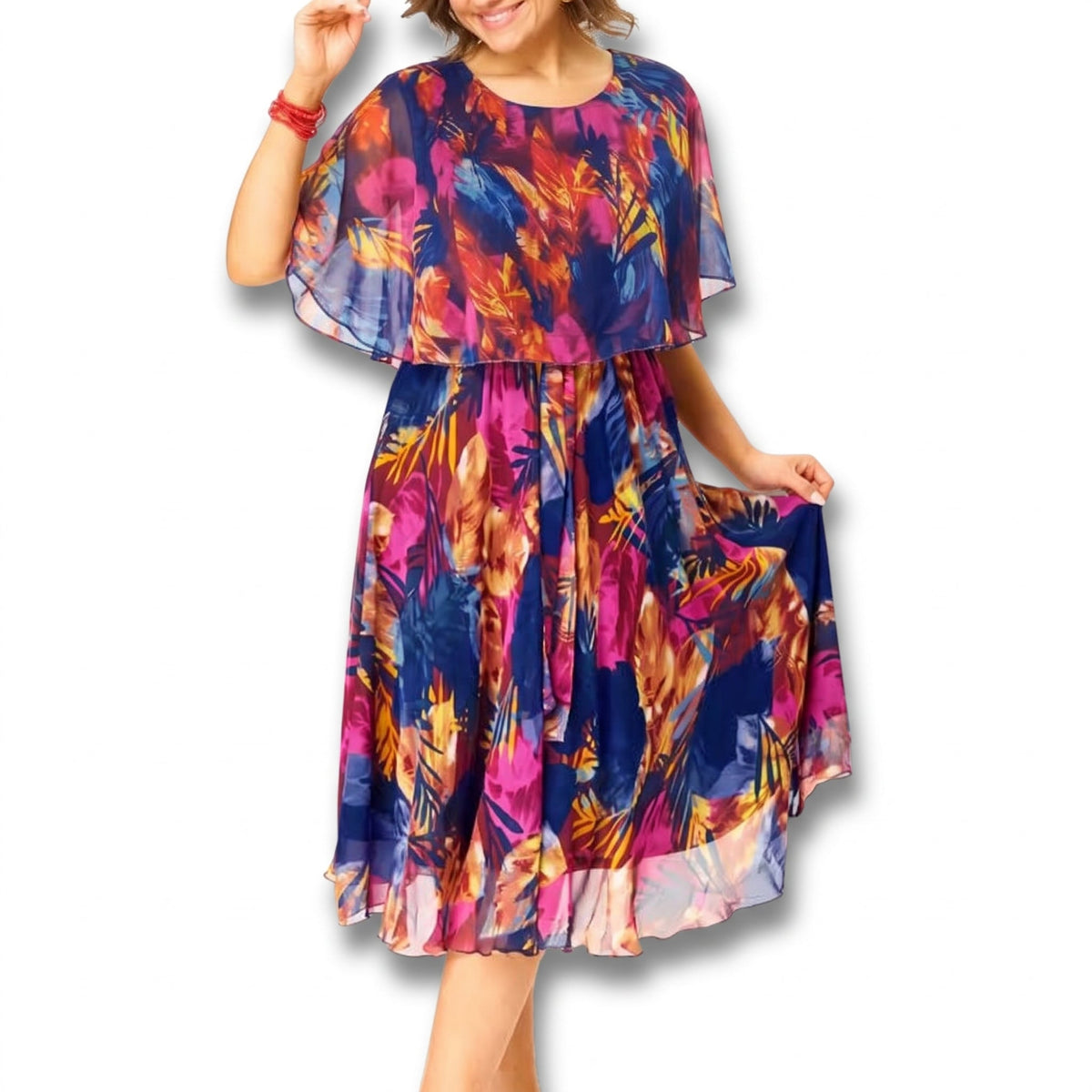 Eva's Boutique | Breezy Chiffon Dress