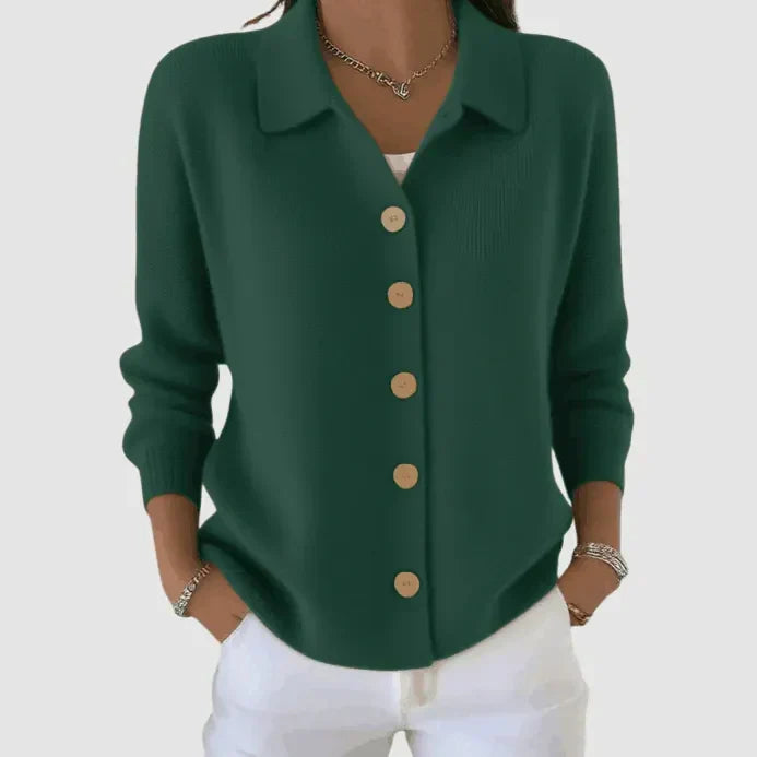 Sophie - Button-Up Knit Cardigan