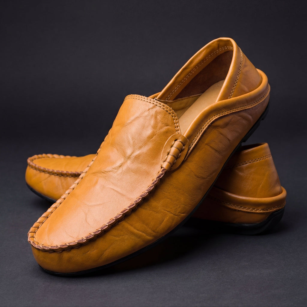 GENUINE HIDE LOAFERS FOR MEN