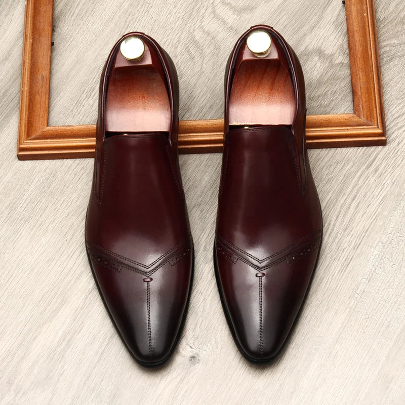 Zion Genuine Leather Loafers