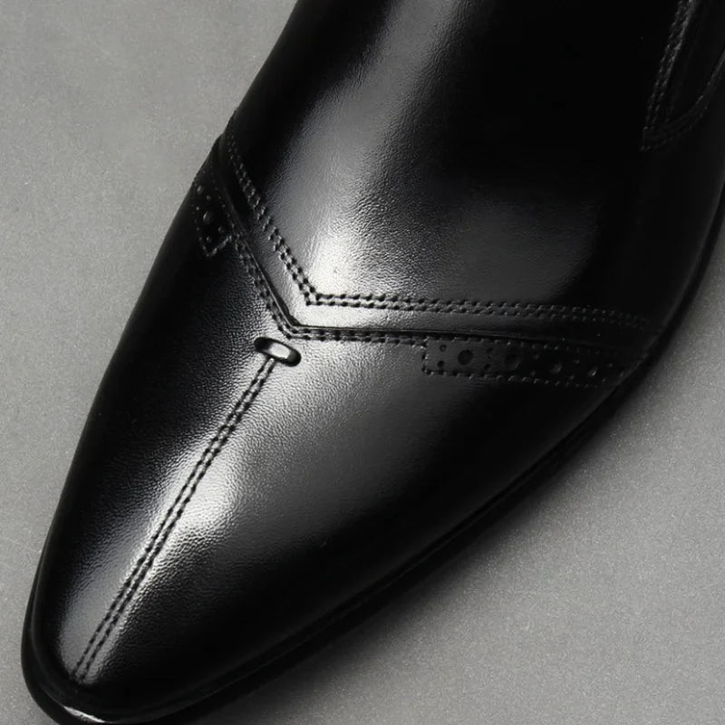 Zion Genuine Leather Loafers