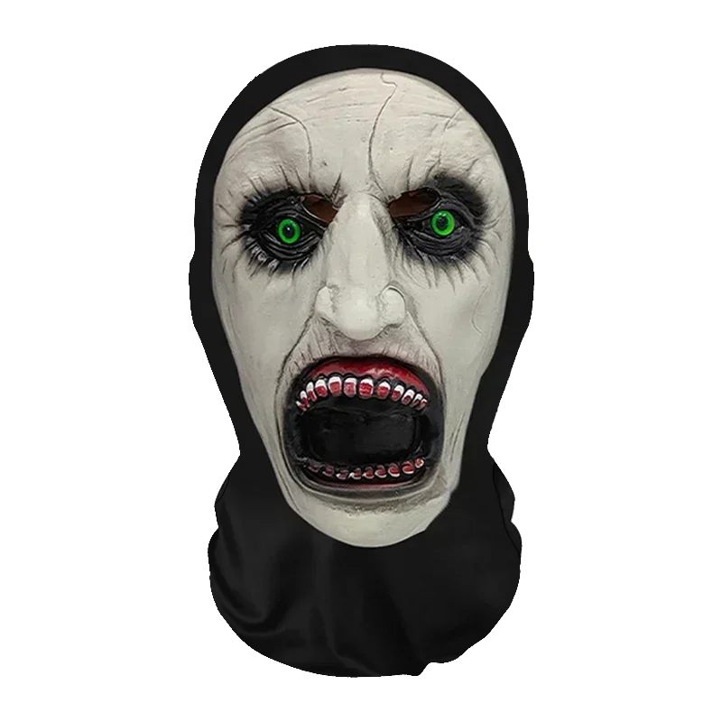Halloween's Fun Cosplay Wig and Mask Set for Creative Headwear