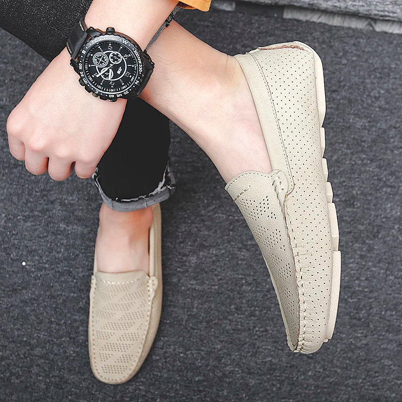 Brunor Genuine Leather Loafers