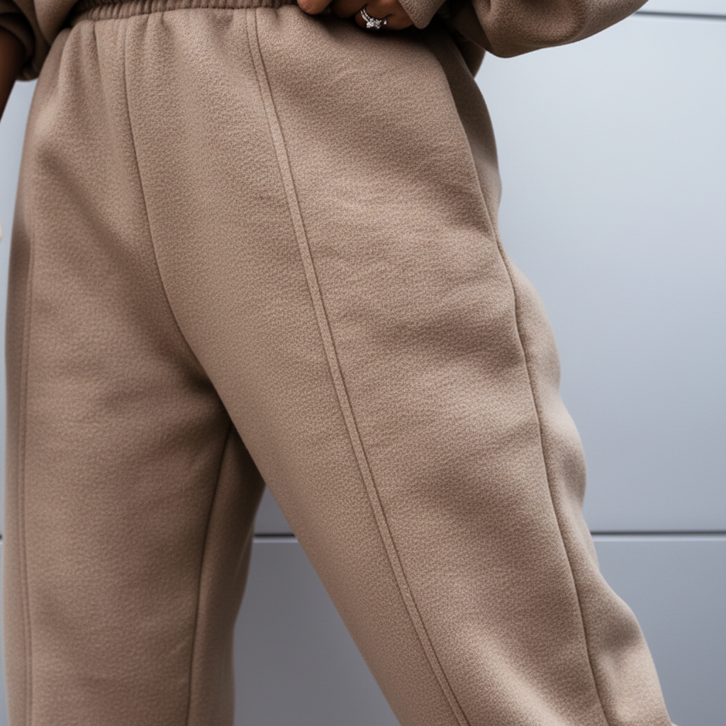 Women's Hoodie and Jogger Set with Drawstring