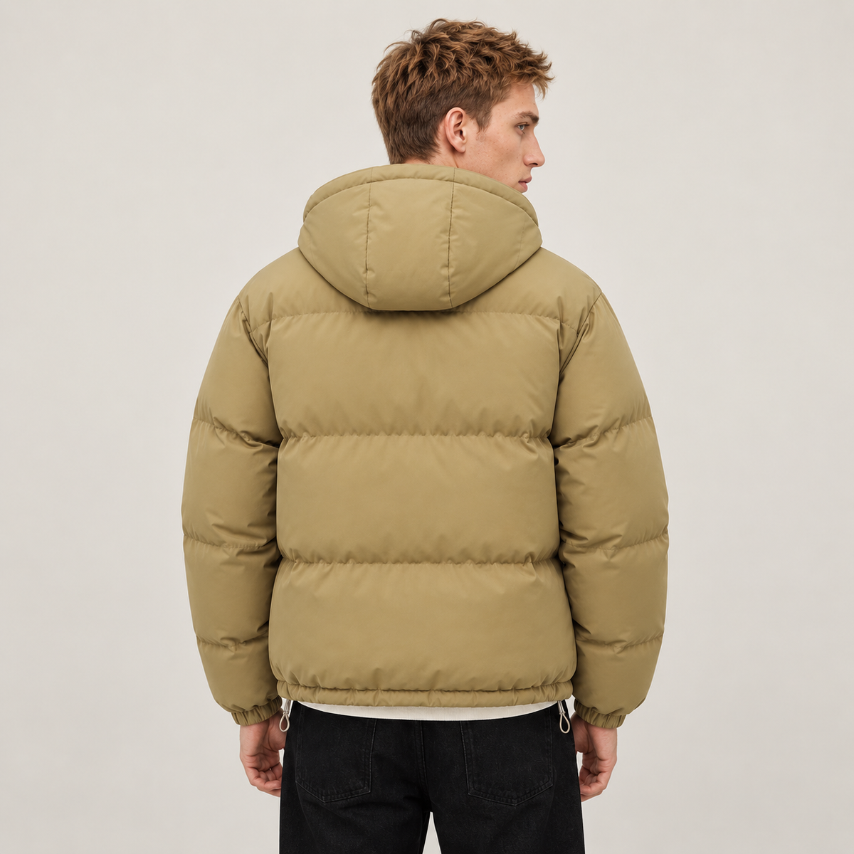 Montarello Unisex Hooded Cotton Puffer Jacket